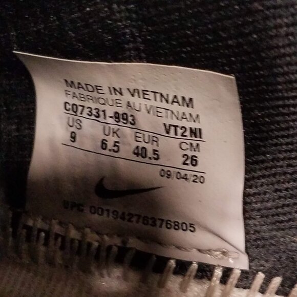 Nike React Infinity Run By You Running Shoes Women's 9 Black Sneakers CQ7331-994 - Picture 11 of 13